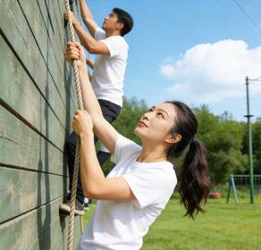 云算算团队户外拓展活动