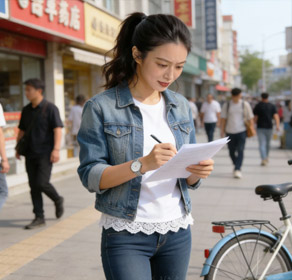 云算算团队地推活动